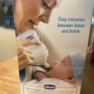 Chicco Accessories New Chicco Naturalfit Glass Baby Bottle